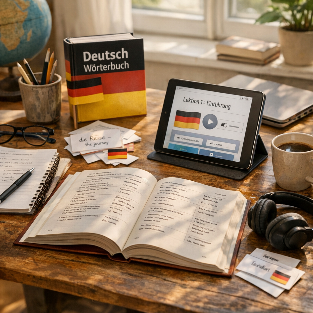 Les meilleurs supports pour apprendre l’allemand selon votre objectif