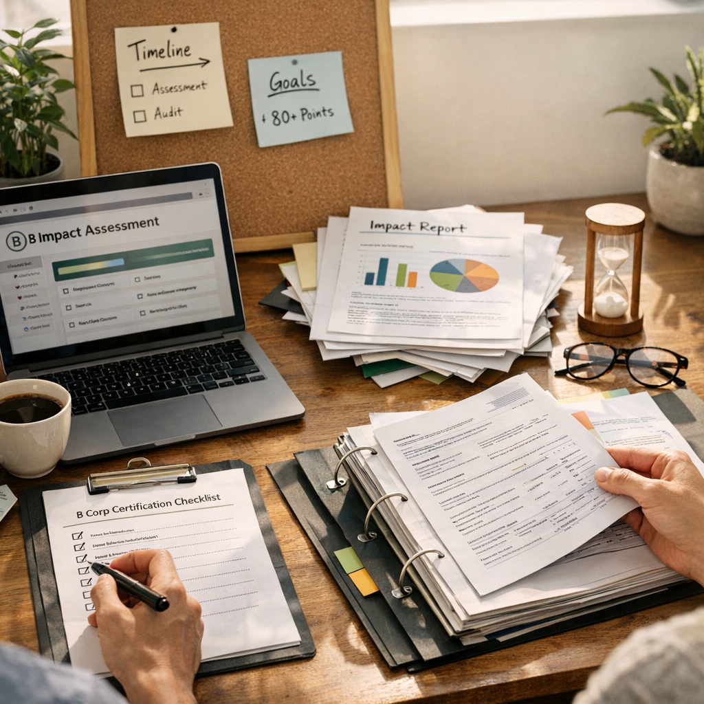 Comment obtenir la certification B Corp : parcours, délais et preuves à préparer