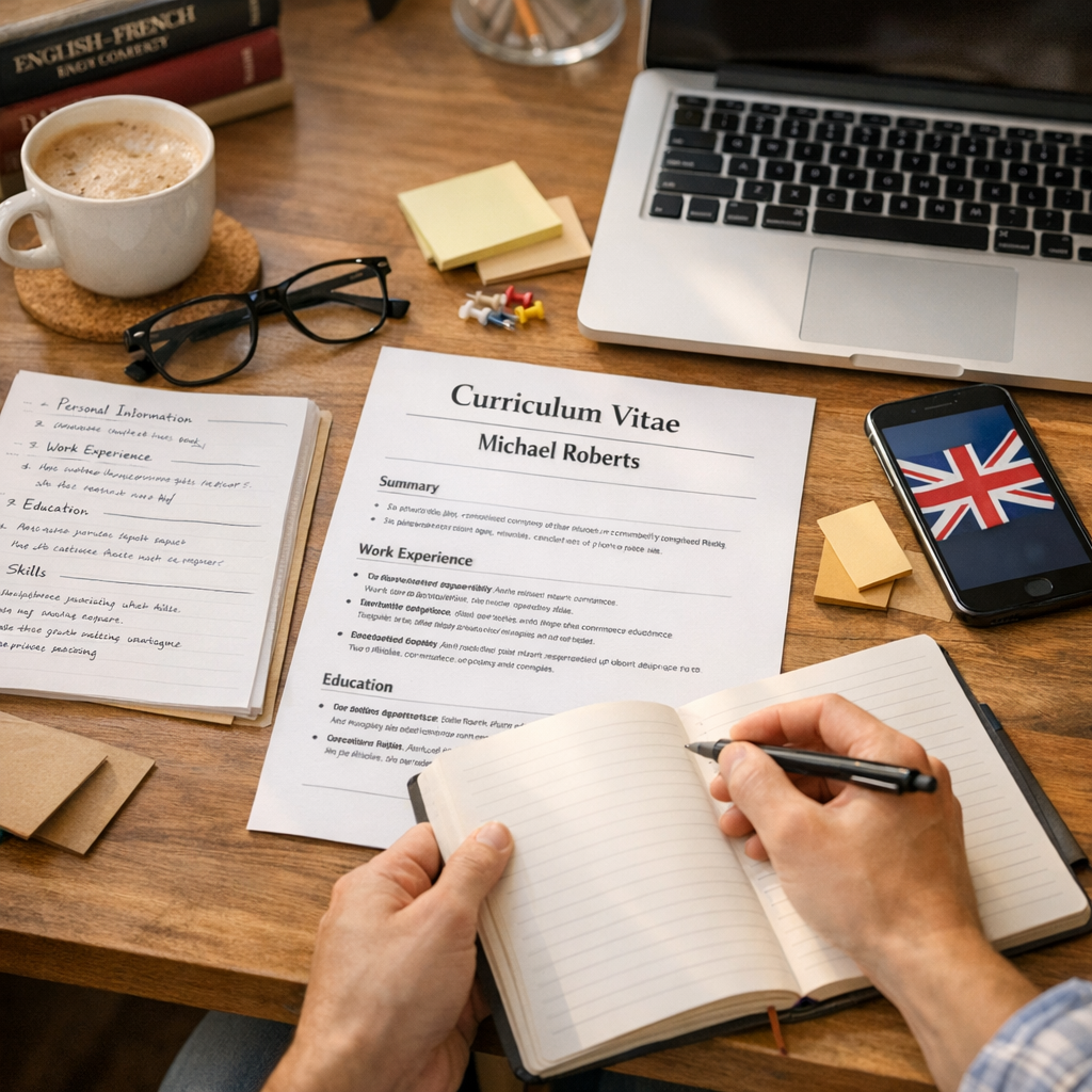 Comment rédiger un CV en anglais étape par étape