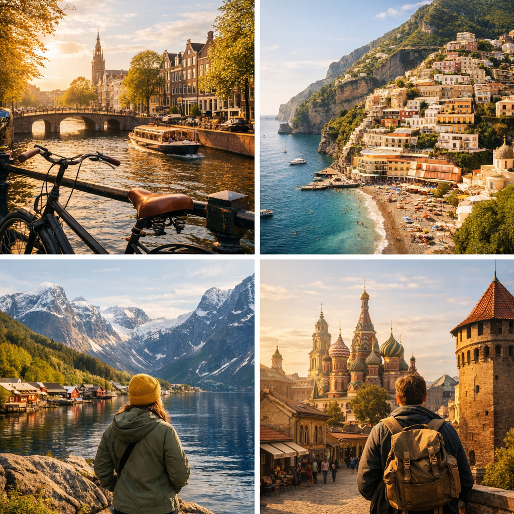 Destinations Erasmus 2026 : comparer l’Europe de l’Ouest, du Sud, du Nord et de l’Est