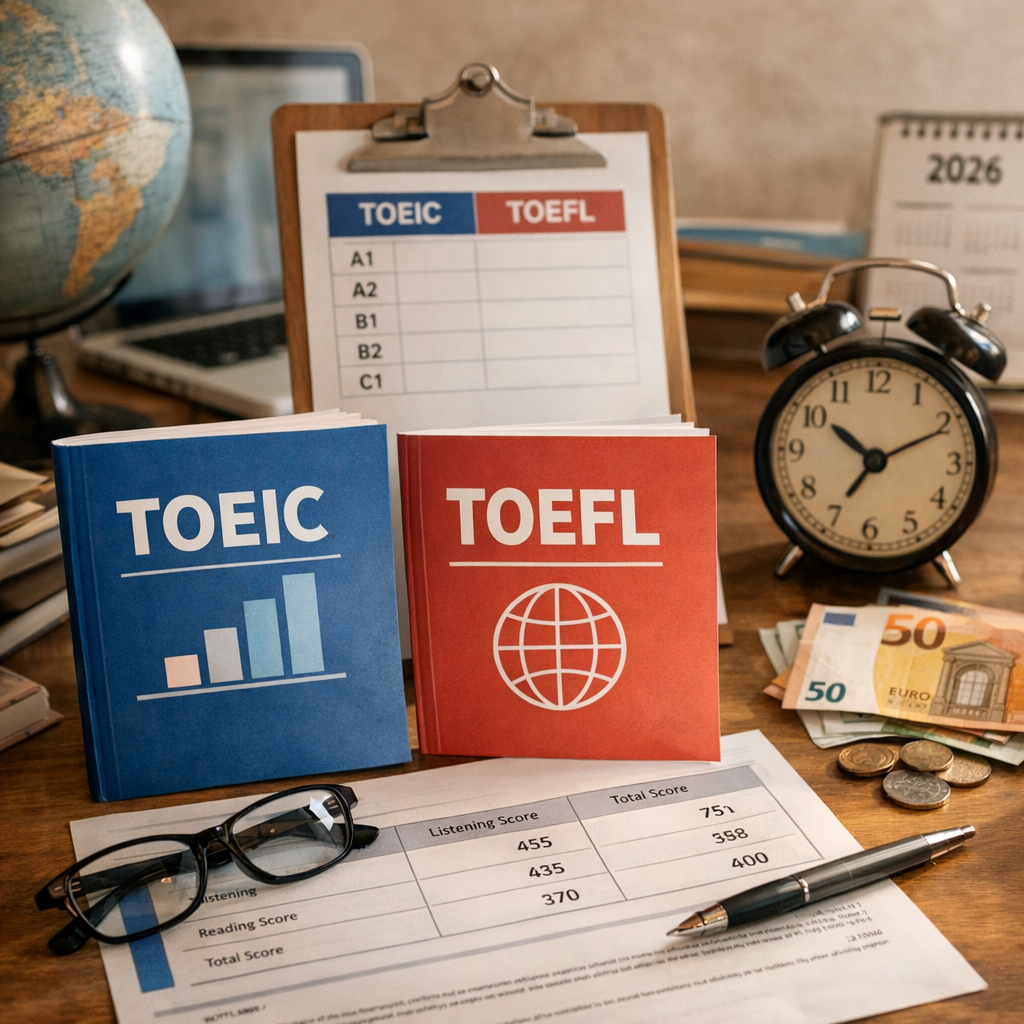 Scores, CECRL, validité et prix 2026 : les points à vérifier avant de réserver