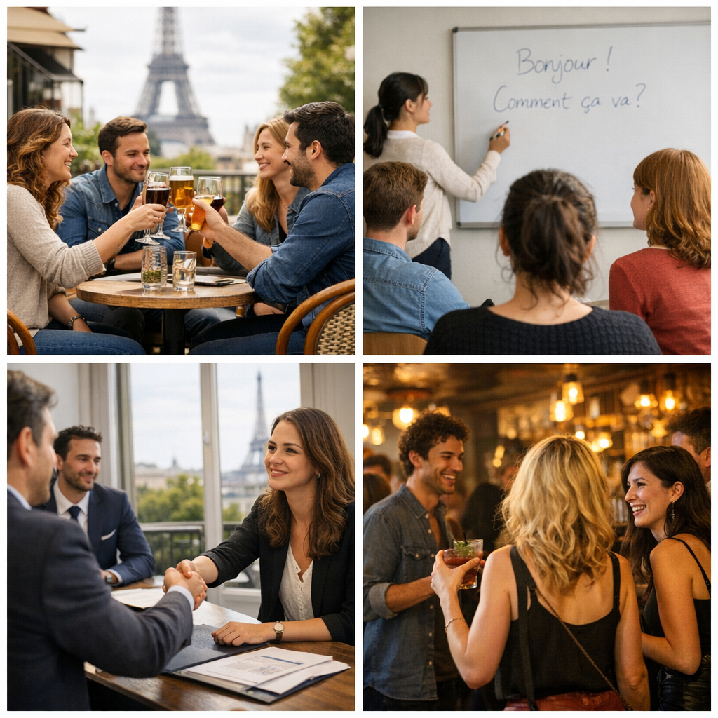 3. Quel groupe choisir selon votre objectif&nbsp;: amis, langue, carrière ou sorties
