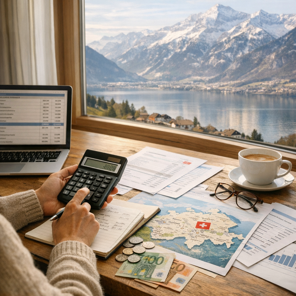 3. Évaluer le budget d’une expatriation en Suisse avant de signer