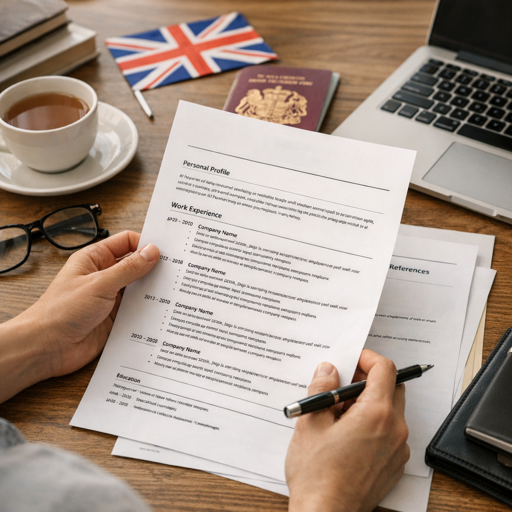 Quelles sont les spécificités du CV britannique ?