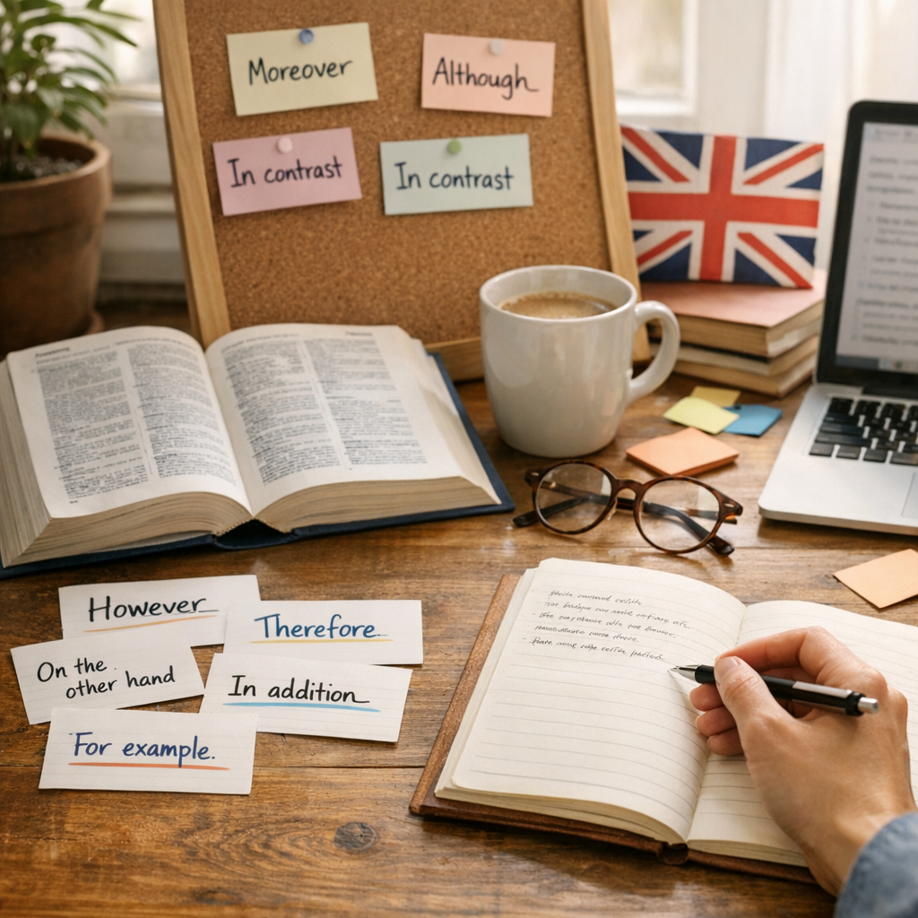 Comment utiliser les connecteurs logiques en anglais sans alourdir son texte ?