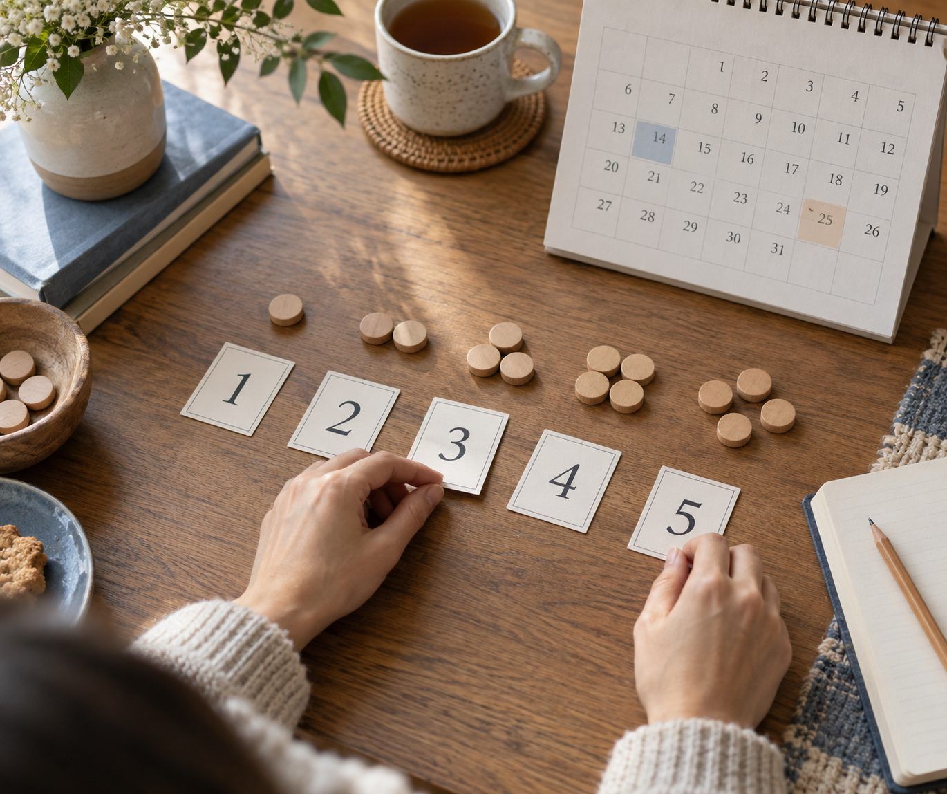 Nombres cardinaux et ordinaux : compter, classer et dater
