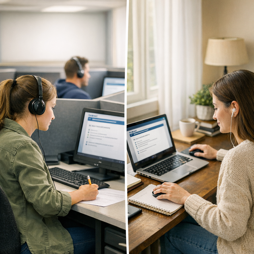 Passer le TOEFL en France : centre de test ou en ligne ?