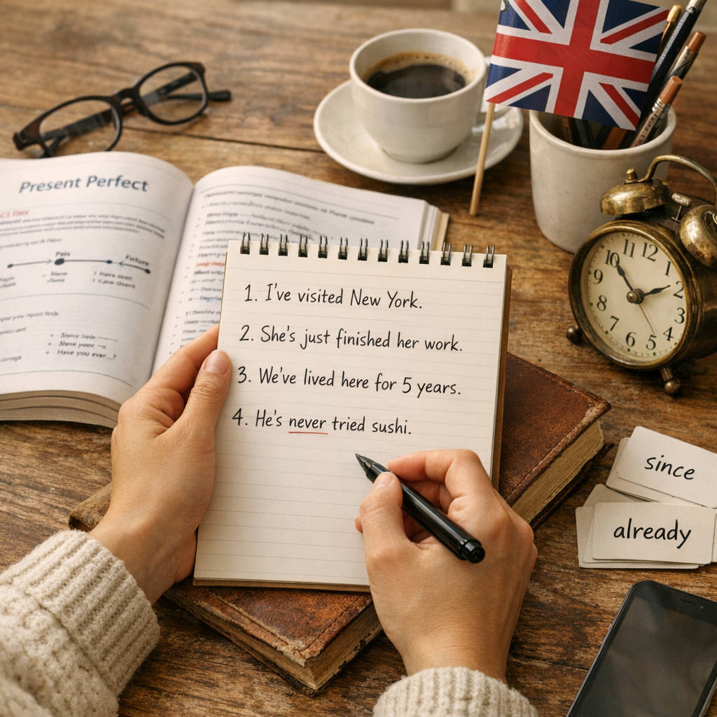 Quand utiliser le present perfect simple ? Les 4 cas vraiment utiles