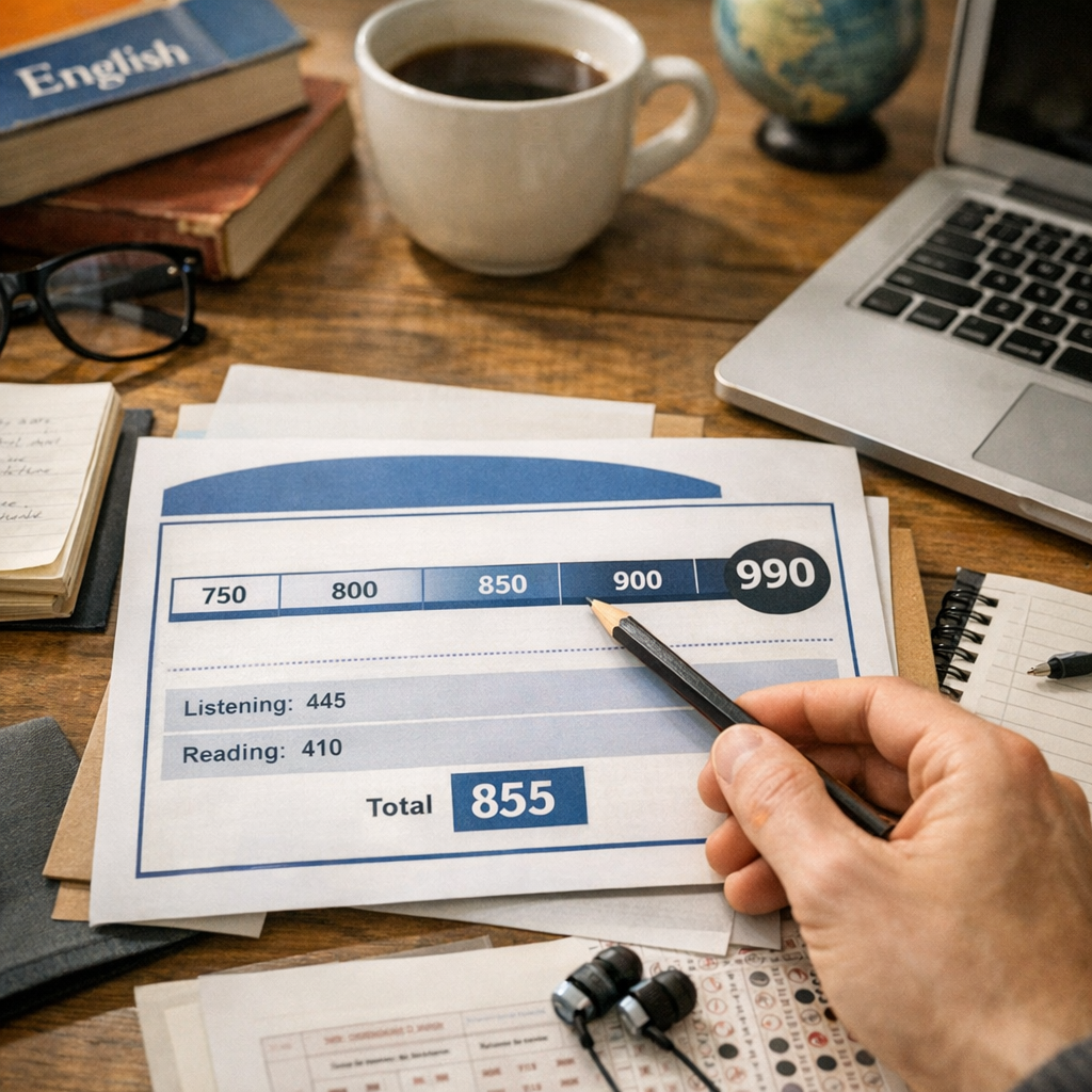 Équivalence TOEIC CECRL&nbsp;: que valent 750, 800, 850, 900 ou 990 points&nbsp;?
