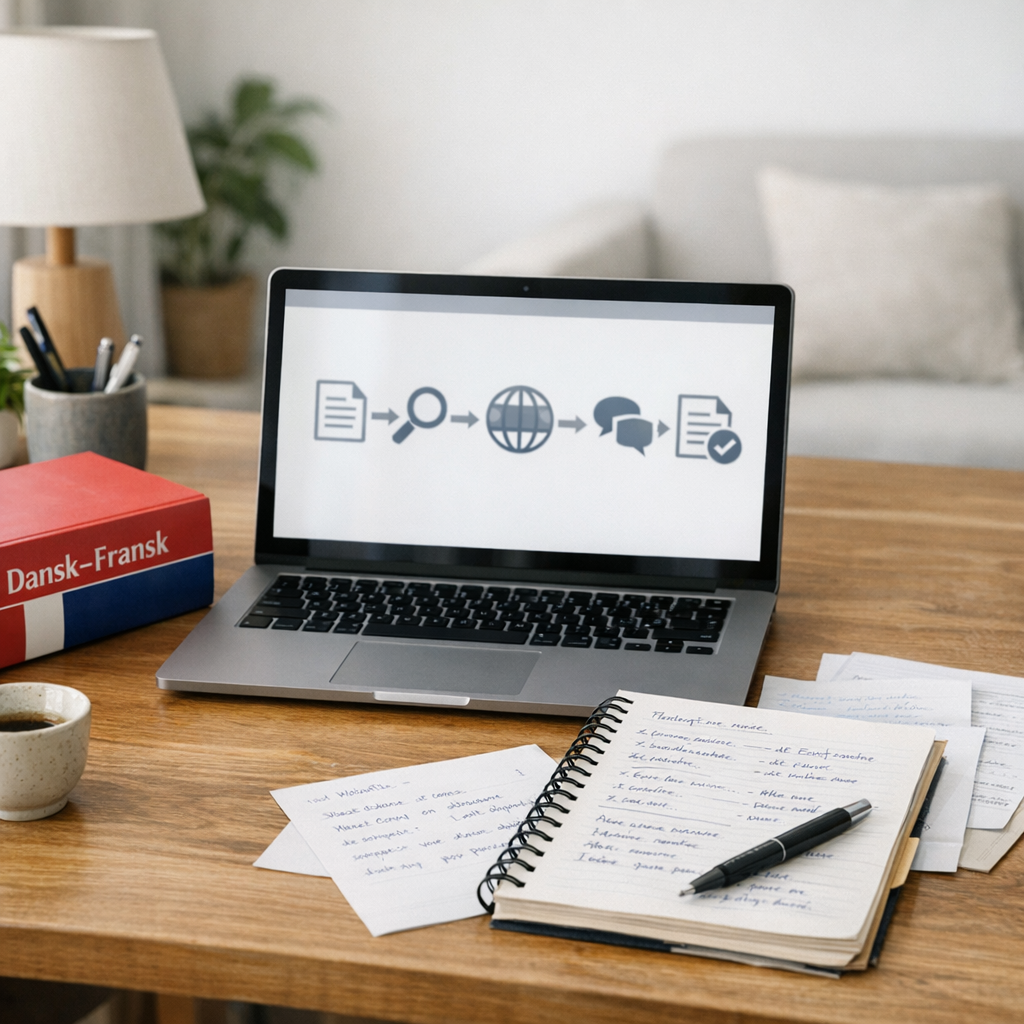 La Traduction Français-Danois : outils, usages et relecture