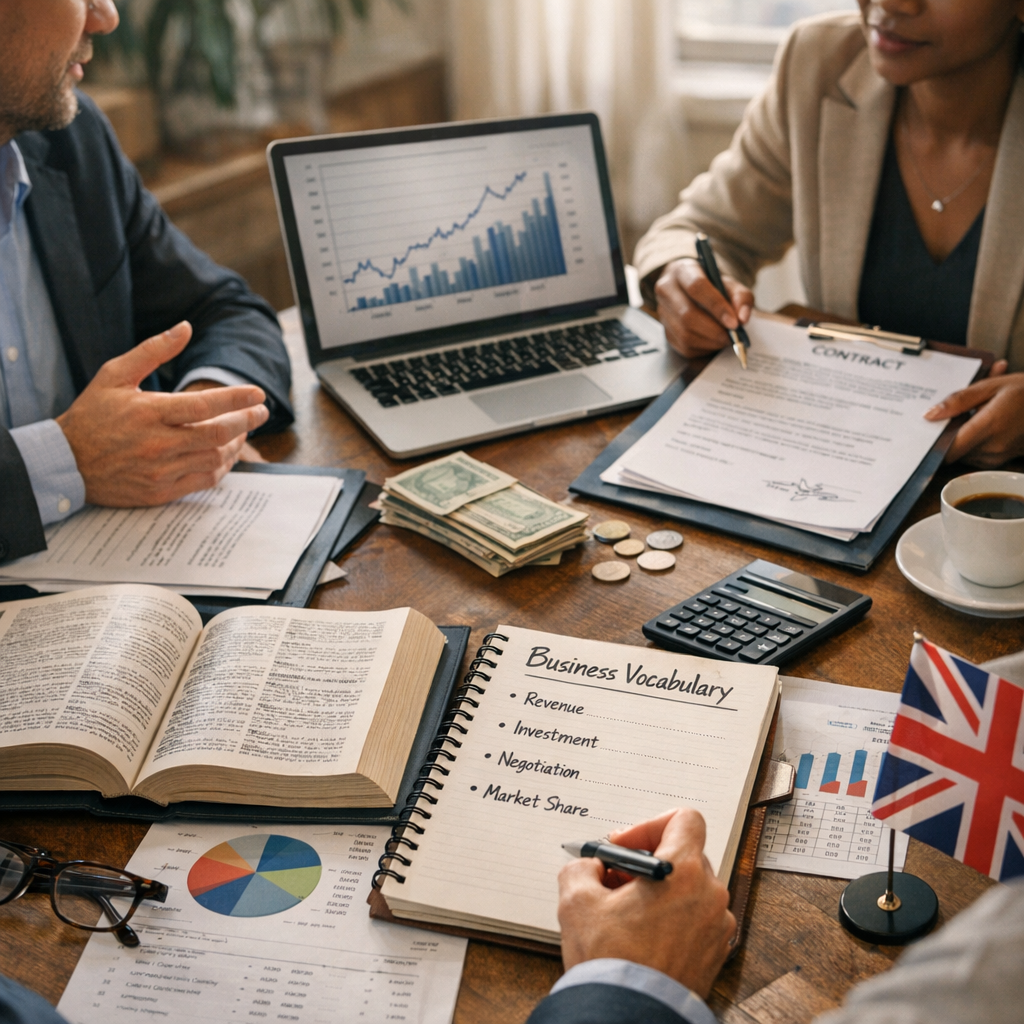Gestion, finance et négociation : le vocabulaire anglais des affaires
